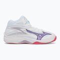 Női röplabda cipő Mizuno Thunder Blade Z Mid fehér/ibolya indigó/camellaros 2