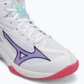 Női röplabda cipő Mizuno Thunder Blade Z Mid fehér/ibolya indigó/camellaros 7