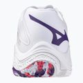 Női röplabda cipő Mizuno Wave Lightning Z8 fehér/ibolya indigó/camelliaros 10