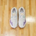 Női röplabda cipő Mizuno Wave Lightning Z8 fehér/ibolya indigó/camelliaros 14