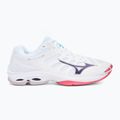 Mizuno Wave Voltage 2 röplabda cipő fehér/ibolya indigó/camellia rose 2