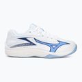 Gyermek röplabda cipő Mizuno Lightning Star Z7 fehér/belwether kék/bel air kék 2
