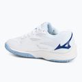 Gyermek röplabda cipő Mizuno Lightning Star Z7 fehér/belwether kék/bel air kék 3