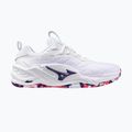 Kézilabda cipő Mizuno Wav Stealth Neo 2 white/violet indigo/camellia rose