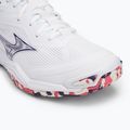 Mizuno Wave Stealth 6 cipő fehér/ibolya indigó/camellia rózsa 7
