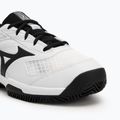 Férfi teniszcipő Mizuno Break Shot 5 CC white/ black/ harbor mist 7
