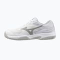 Női teniszcipő Mizuno Break Shot 5 CC white/ ultimate gray/ harbor mist 8