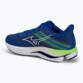 Férfi futócipő Mizuno Wave Inspire 21 reflex kék c/fehér/zöld gecko 3