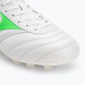 Mizuno Morelia II Japan Md fehér/neonzöld/galaxis ezüst férfi futballcipő 7