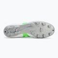 Mizuno Morelia II Club Md fehér/neonzöld/galaxis ezüst férfi futballcipő 4