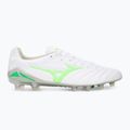 Mizuno Monarcida Neo III Pro Md fehér/neonzöld férfi futballcipő 2