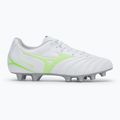 Férfi futballcipő Mizuno Monarcida Neo III Select Md fehér/neonzöld 2