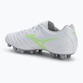 Férfi futballcipő Mizuno Monarcida Neo III Select Md fehér/neonzöld 3