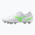 Férfi futballcipő Mizuno Monarcida Neo III Select Md fehér/neonzöld 8