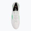 Férfi futballcipő Mizuno Morelia Neo IV β Japán Md fehér/neonzöld/hidegszürke 3c 5