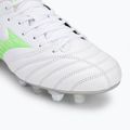 Férfi futballcipő Mizuno Morelia Neo IV Pro Mix fehér/neonzöld/hűvös szürke 3c 7