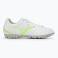 Mizuno Monarcida Neo III Select AS férfi futballcipő fehér/neonzöld 2