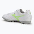 Mizuno Monarcida Neo III Select AS férfi futballcipő fehér/neonzöld 3