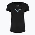 Női futó póló Mizuno Core RB Tee fekete