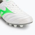 Mizuno Morelia II Elite Md fehér/neonzöld/galaxis ezüst férfi focicipő 7