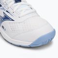 Mizuno Stealth Star 3 gyermek cipő fehér/harangszínkék/belairblu 7