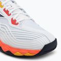 Teniszcipő Mizuno Wave Enforce Tour 6 AC white/fiery coral 2/citrus 7