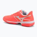 Női teniszcipő Mizuno Wave Exceed Court CC W calypso coral/fehér/barely pink 3