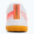 Gyermek teniszcipő Mizuno Break Shot 5 Jr CC fehér/calypso korall/citrus 6