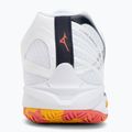 Mizuno Wave Claw 3 tollaslabda cipő fehér/citrus/calypso coral 6