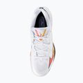 Mizuno Wave Claw 3 tollaslabda cipő fehér/citrus/calypso coral 11