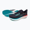 Férfi futócipő Mizuno Wave Rider 29 odyssey szürke/Ccapri breeze/calypso coral 9