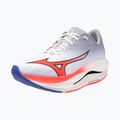 Férfi futócipő Mizuno Wave Rebellion Flash 3 fehér/tüzes korall 2/iris bloom 3