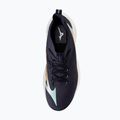Mizuno Neo Vista 2 futócipő fehér/fehér/iris bloom bariton kék/bariton kék/tangello 12
