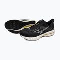 Női futócipő Mizuno Wave Inspire 21 fekete/fehér/vibrant sárga 9