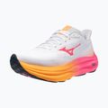 Mizuno Wave Sky 9 fehér/narancs/rózsaszín tetra futócipő 3
