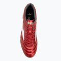 Mizuno Morelia II Elite FG férfi futballcipő 40. piros/fehér/fekete 5