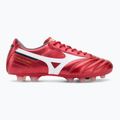 Mizuno Morelia II Pro FG férfi futballcipő 40. piros/fehér/fekete 2