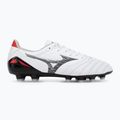 Férfi focicipő Mizuno Morelia Neo IV Pro MD white/black/chinese red 2
