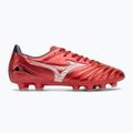 Férfi Mizuno Morelia Neo IV Pro MD labdarúgócipő 40. piros/fehér/fekete 2