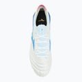 Férfi futballcipő Mizuno Morelia Neo IV β Japan Fg white/tanager turquoise/pink tetra 5