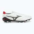 Férfi focicipő Mizuno Morelia Neo IV Β Elite MD White/Black/Chinese Red 2