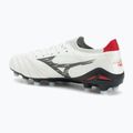 Férfi focicipő Mizuno Morelia Neo IV Β Elite MD White/Black/Chinese Red 3
