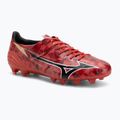 Mizuno férfi futballcipő α II Elite Md morelia 40. piros/fekete/arany