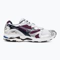 Mizuno Wave Rider 10 futócipő white/baritone blue/dark purple 2