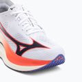 Mizuno Wave Rebellion Pro 3 futócipő fehér/baritonkék/tüzes kora 7