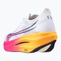 Mizuno Wave Rebellion Pro 3 futócipő fehér/rózsaszín tetra/tang narancssárga 4