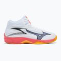 Mizuno Thunder Blade Z Mid fehér/tüzes korall 2/citrus röplabdacipő 2
