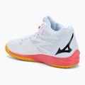 Mizuno Thunder Blade Z Mid fehér/tüzes korall 2/citrus röplabdacipő 3
