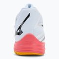 Mizuno Thunder Blade Z Mid fehér/tüzes korall 2/citrus röplabdacipő 6