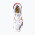 Mizuno Wave Lightning Z8 fehér/tüzes korall 2/citrus röplabdacipő 12